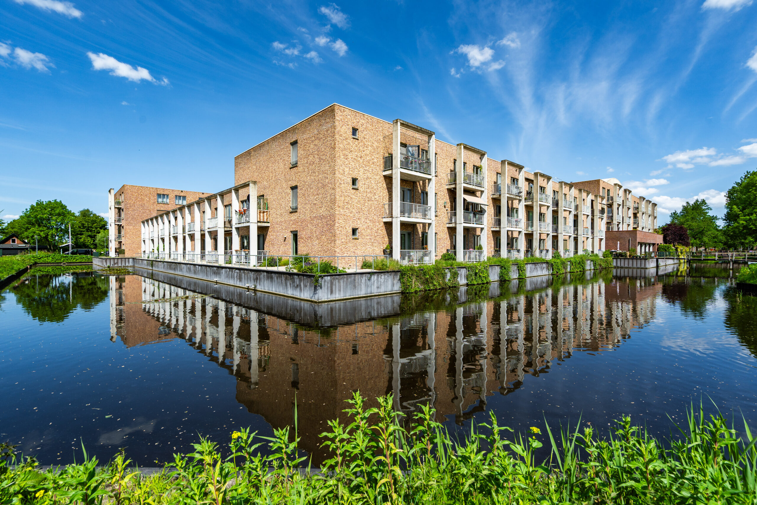 De fijne ligging van Veenhove overzichtskaart